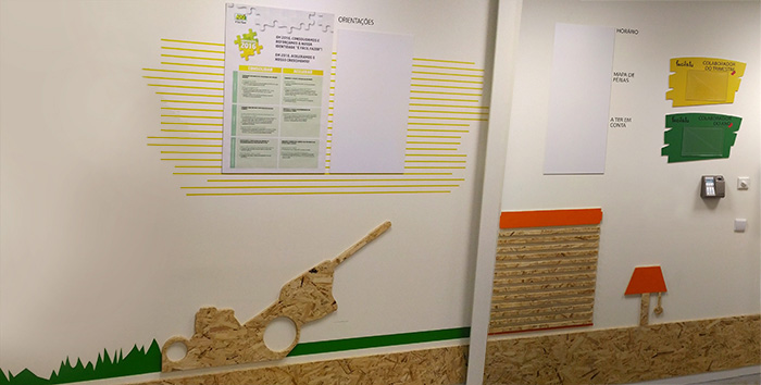 Decoração Aki Colombo realizada pela Proeasy design