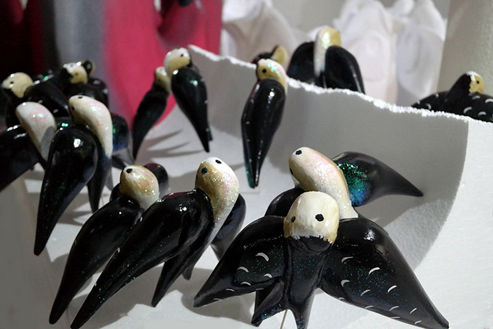 Peixes bordalo Pinheiro para a Marcha de Santa Engrácia realizados pela Proeasy Design