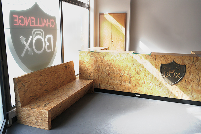 Mobiliário Challenge Box - Proeasy design