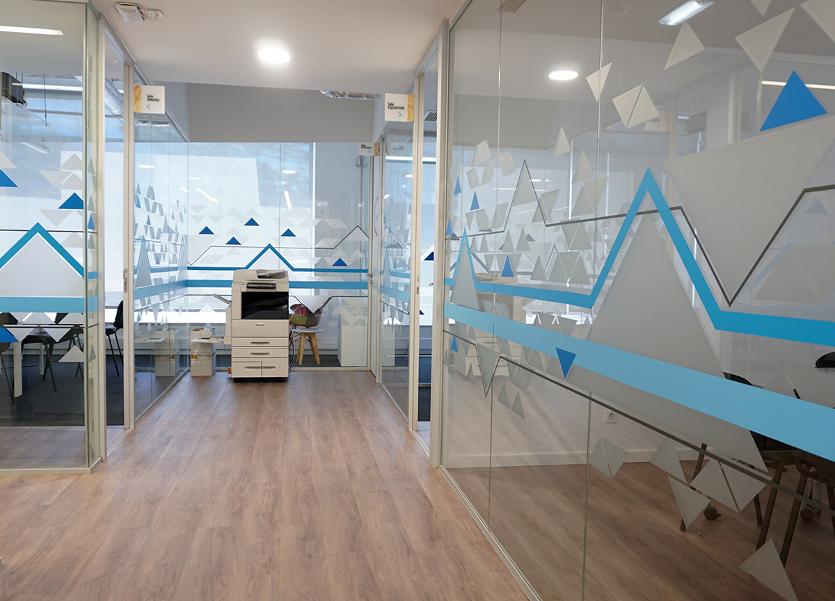 Decoração Sede Adeo realizado pela Proeasy design