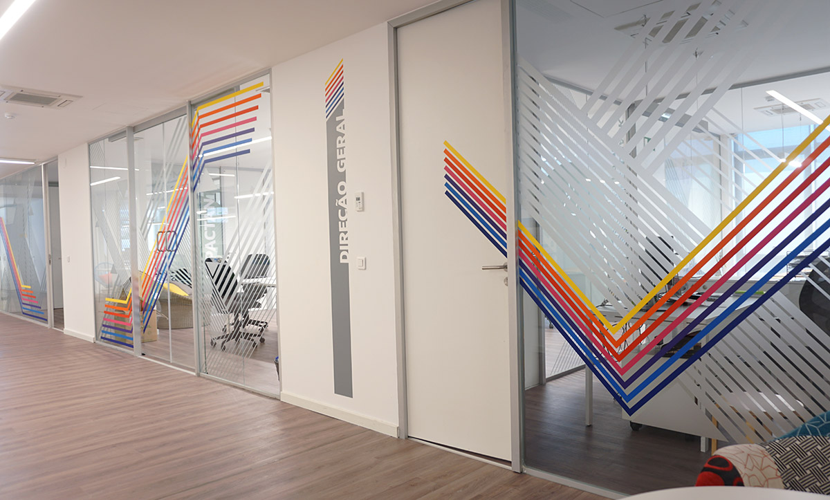 Decoração Sede Adeo realizado pela Proeasy design