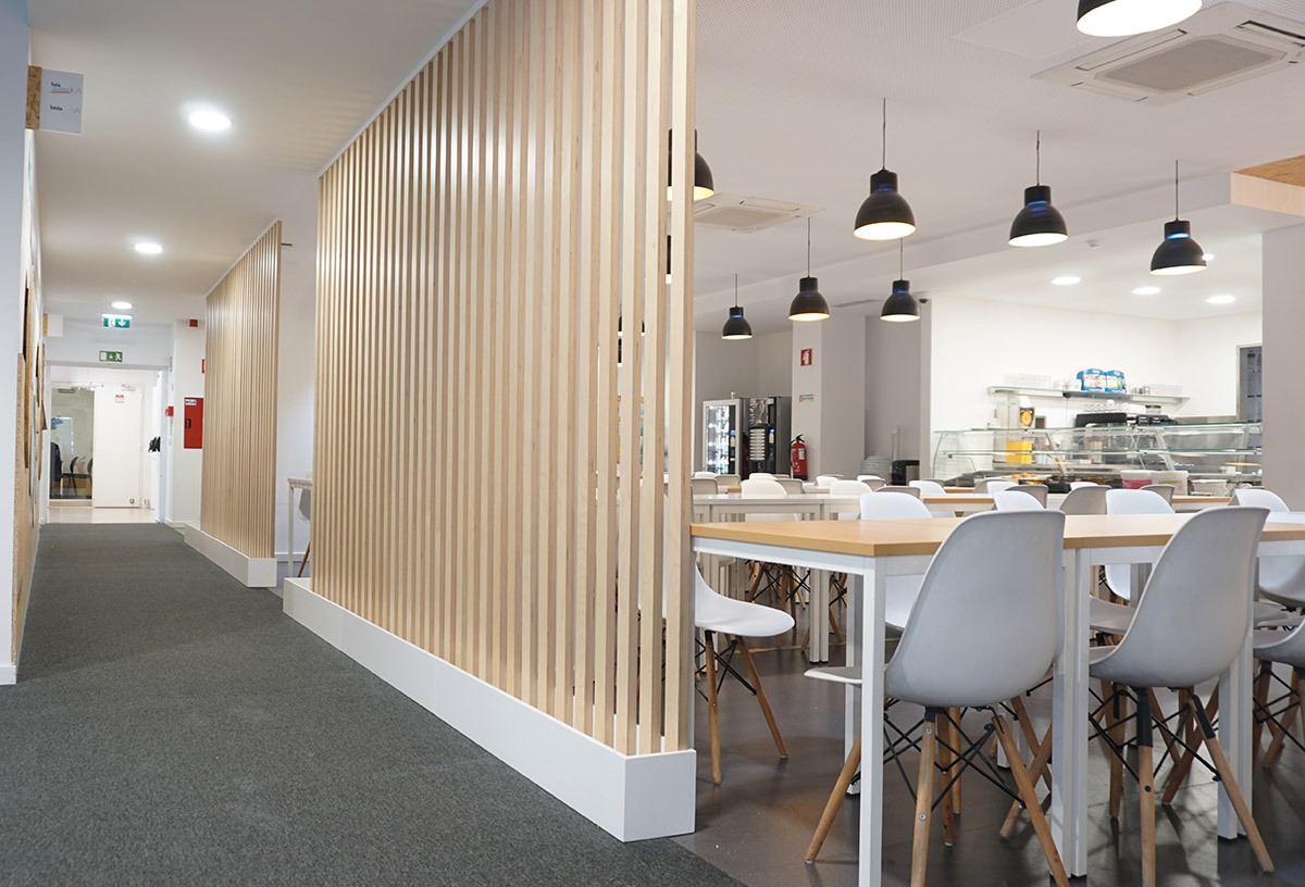 Decoração Sede Adeo realizado pela Proeasy design