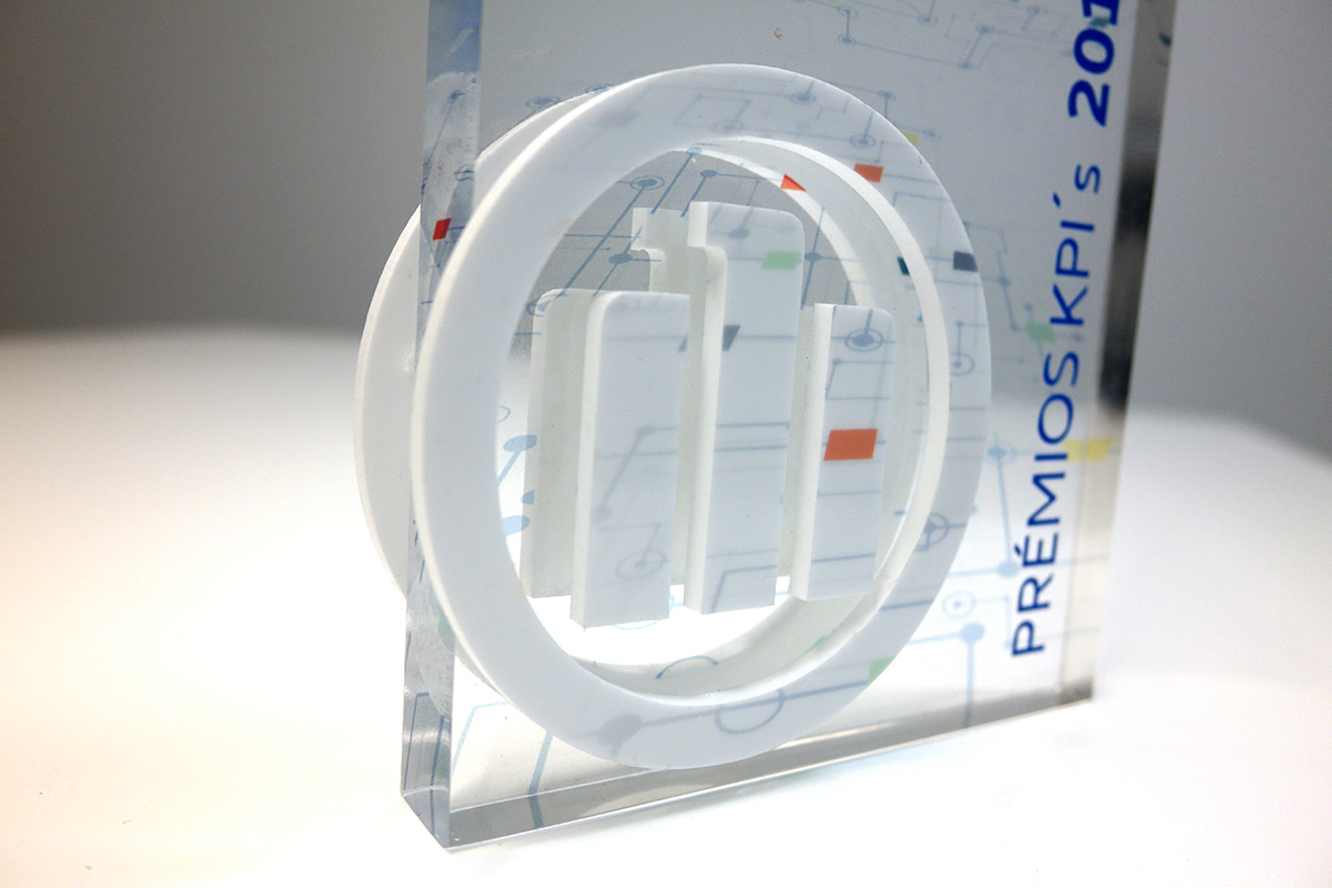 Troféu Allianz realizado pela Proeasy design